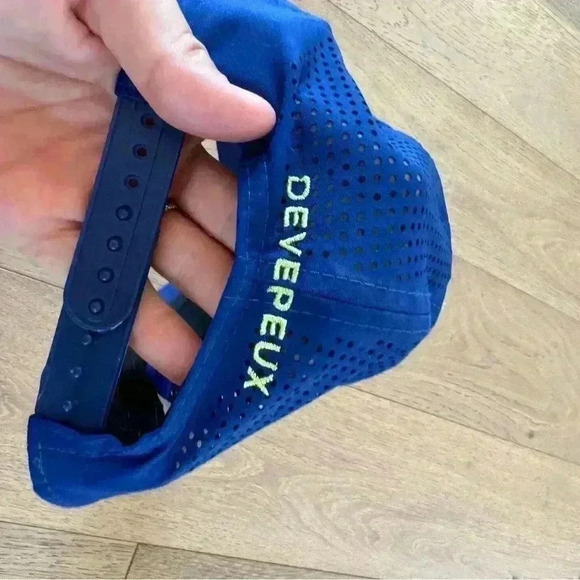 Devereux Mens Golf Hat blue Adjustable - Picture 2 of 3